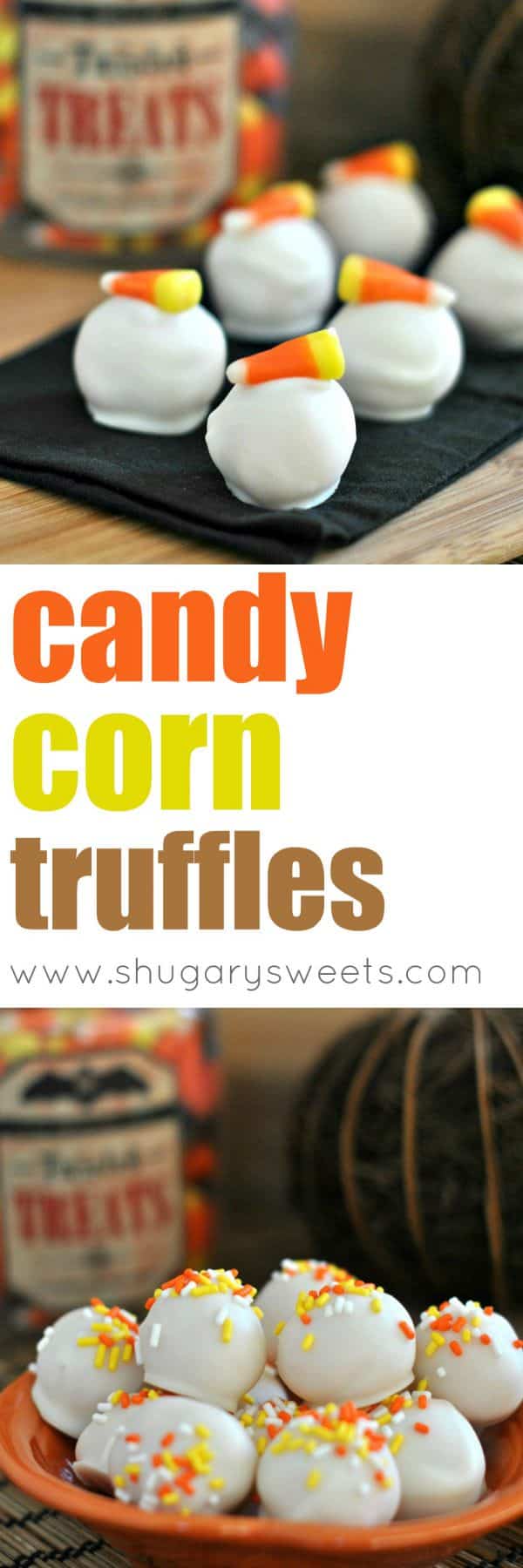 Candy Corn Oreo Truffles Shugary Sweets
