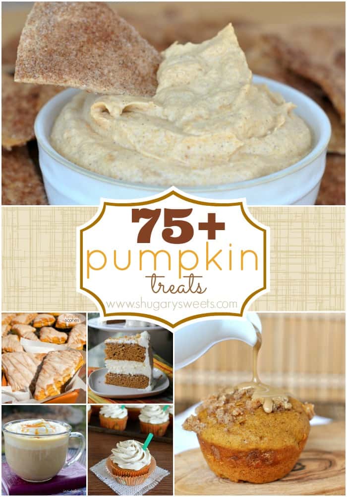 75+ delicious pumpkin recipes from around the web. Come find what you're looking for!