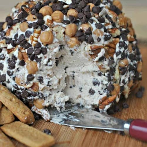 Turtle Cheeseball Recipe - Shugary Sweets