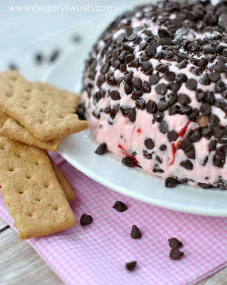 Cherry Chocolate Chip Cheeseball recipe