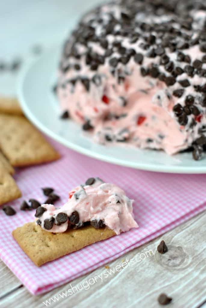 Cherry Chocolate Chip Cheeseball