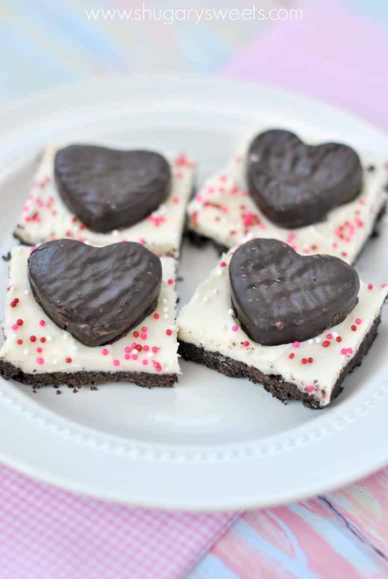 Chocolate Peppermint Bars Shugary Sweets