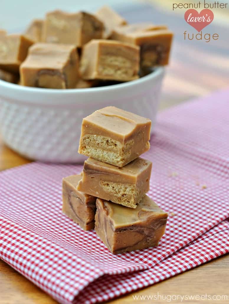 Peanut Butter Lover's Fudge Shugary Sweets