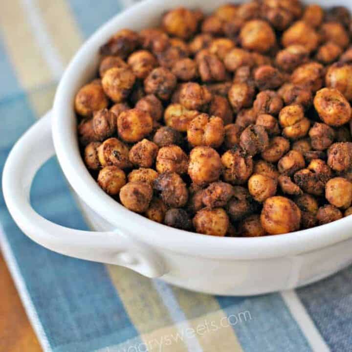 Spicy Roasted Chickpeas