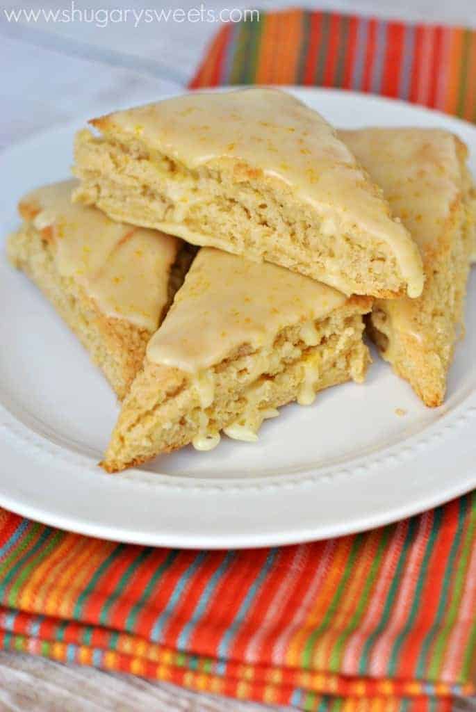 Orange Scones: copycat Panera recipe