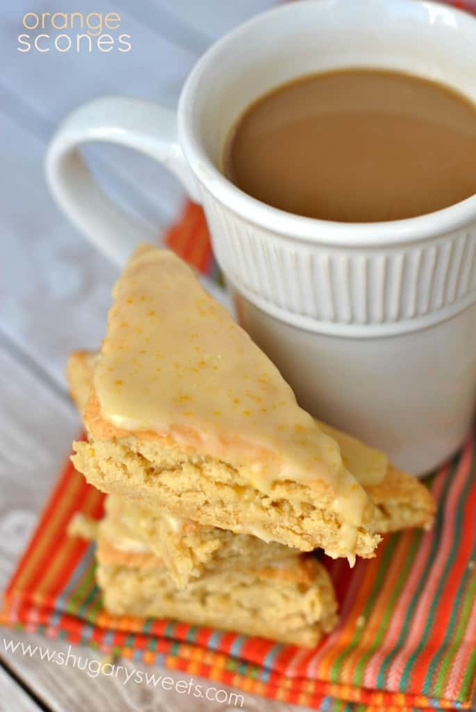 Orange Scones: copycat Panera recipe