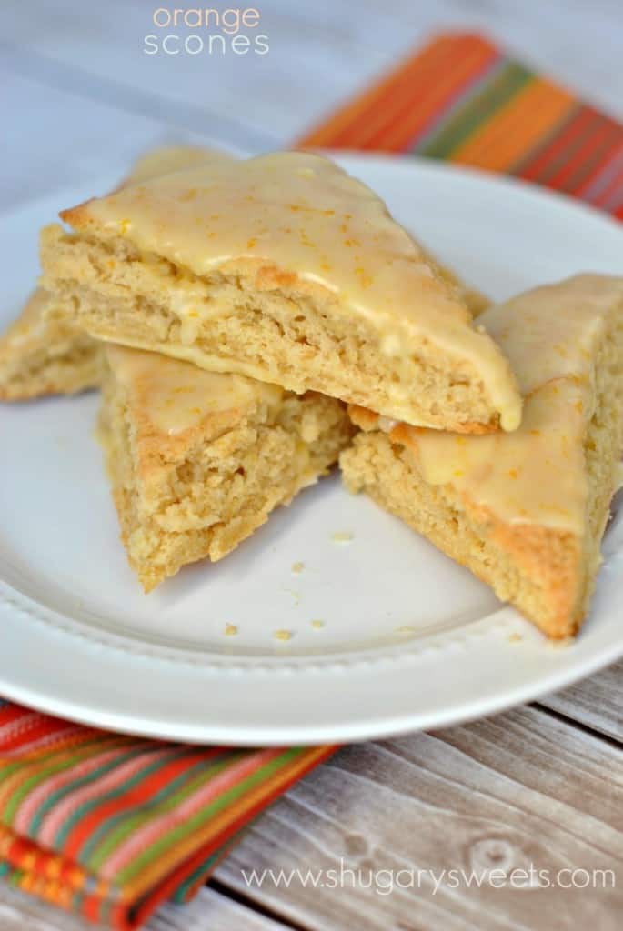 Orange Scones: copycat Panera recipe