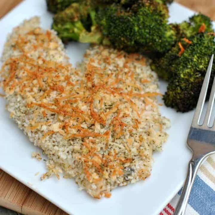 Parmesan Crusted Tilapia