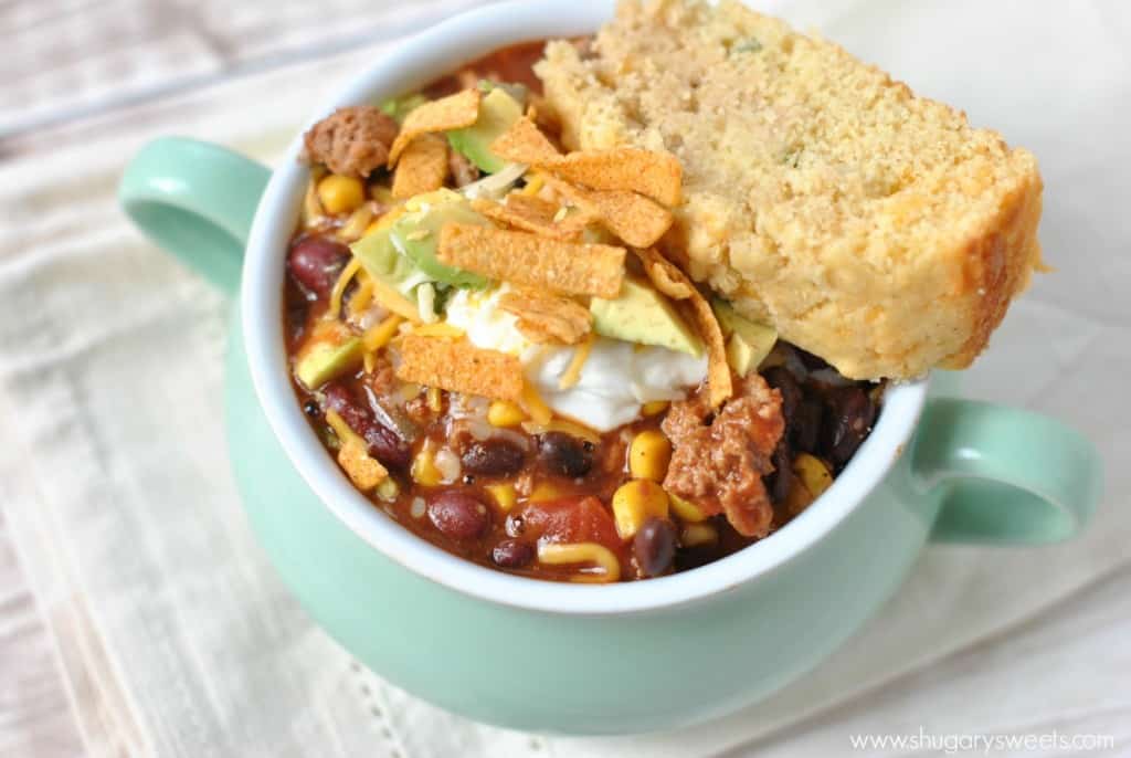 Slow Cooker Taco Chili recipe