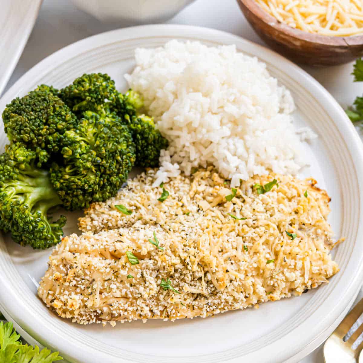 Parmesan Crusted Tilapia Recipe