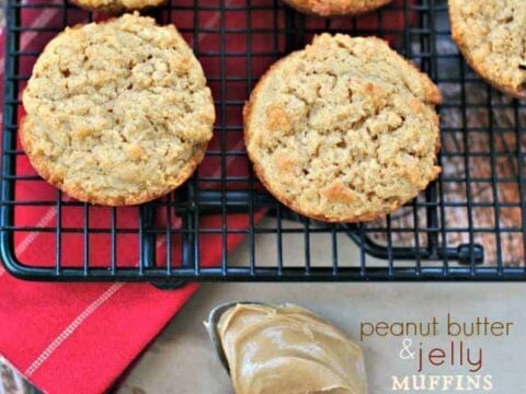 Peanut Butter And Jelly Muffins Shugary Sweets