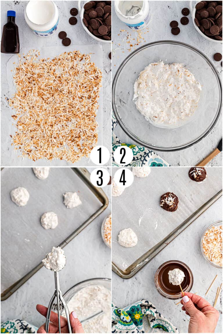 Coconut Truffles Recipe - Shugary Sweets