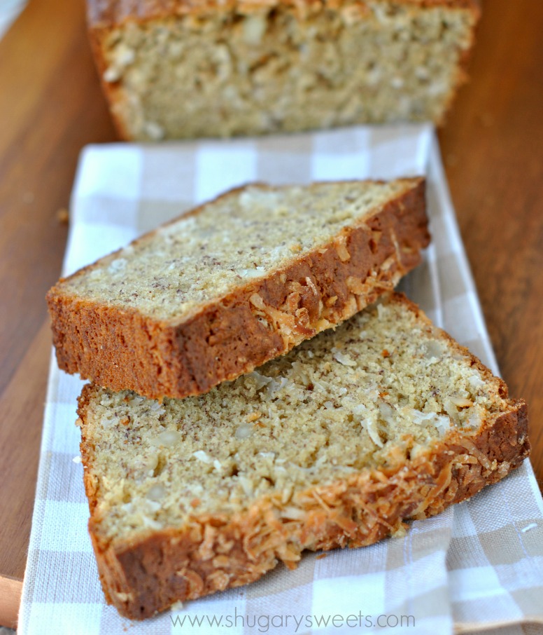 Coconut Banana Bread Shugary Sweets