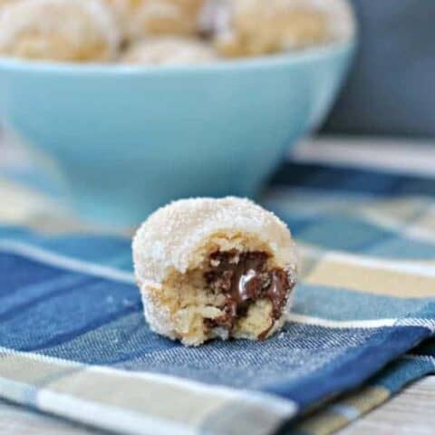 Nutella Stuffed Donut Holes Recipe