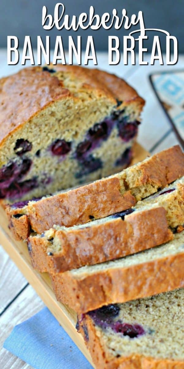 Adding blueberries to Banana bread is just a good idea. One slice of this Blueberry Banana Bread and you'll totally understand. I enjoyed my slice of bread with a hot cup of coffee!
