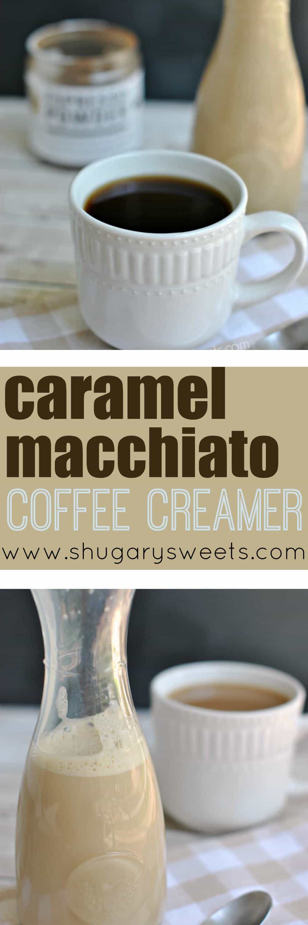 Caramel Macchiato Coffee Creamer - Shugary Sweets