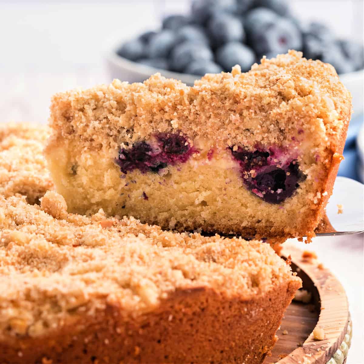 Blueberry Cream Cheese Coffee Cake Shugary Sweets