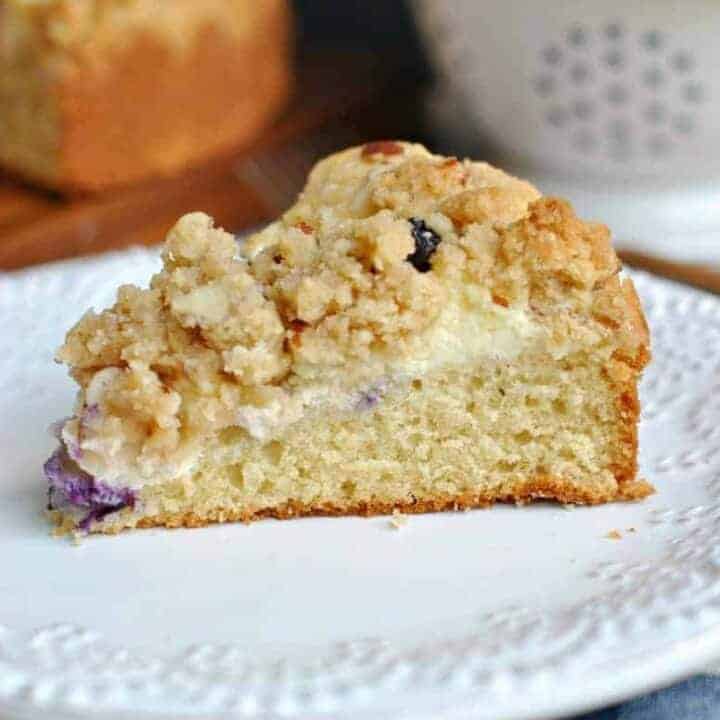 Blueberry Cream Cheese Coffee Cake Shugary Sweets