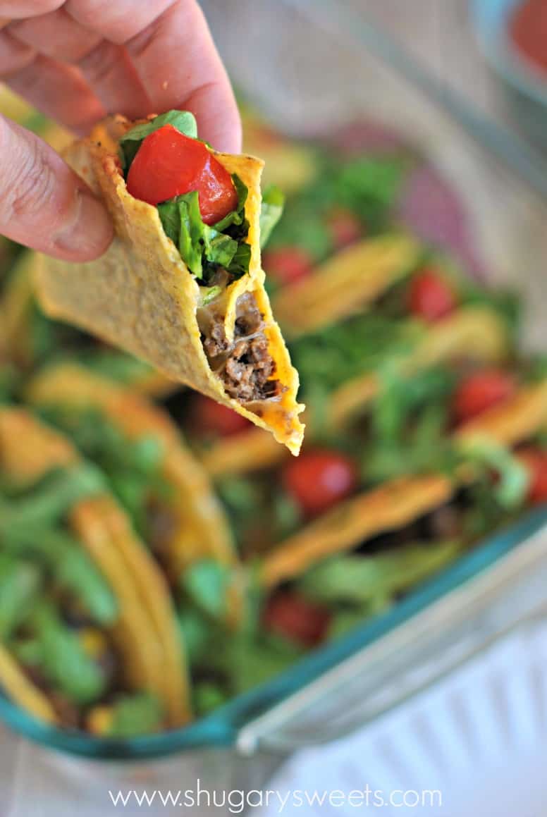 Baked Tacos Shugary Sweets