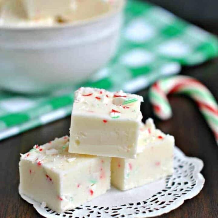 Candy Cane Fudge