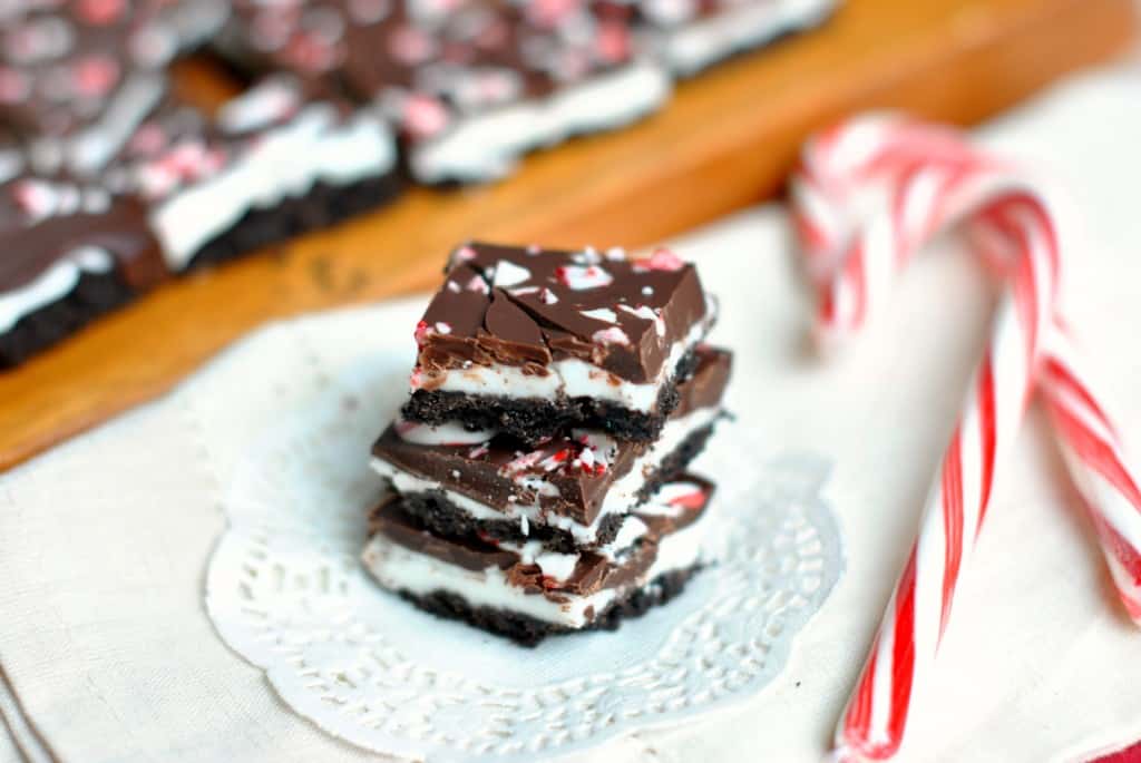 Peppermint Cream Bites: it's like combining a Peppermint Patty with an Oreo Cookie!