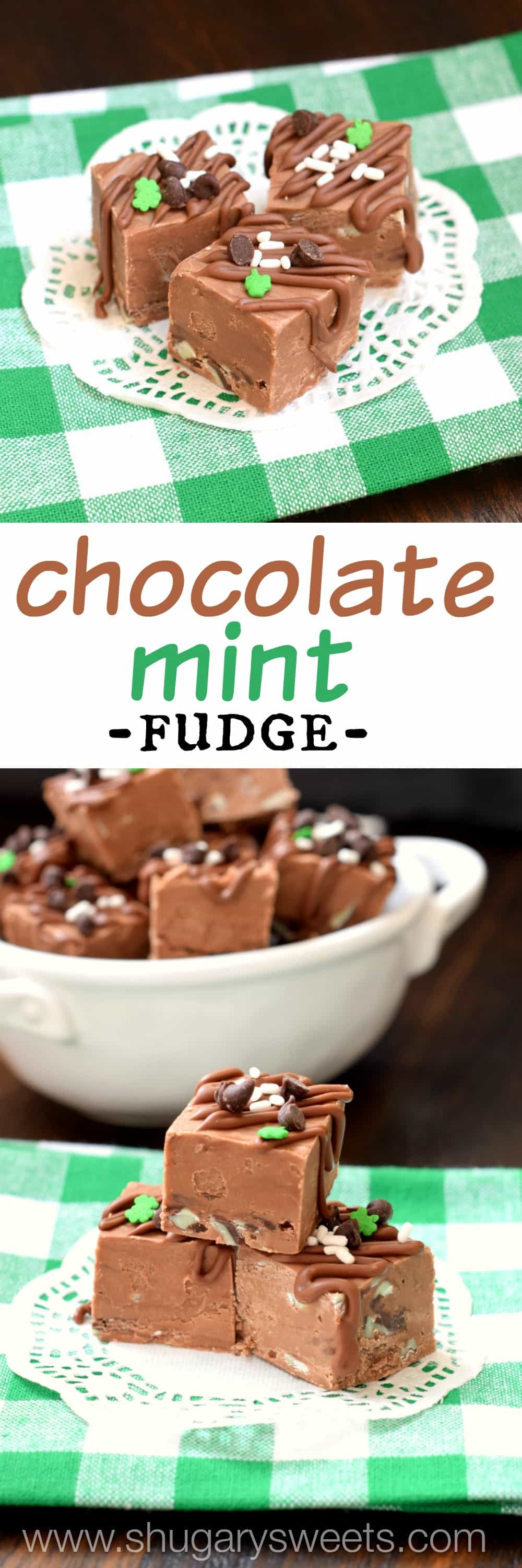 Andes Mint Fudge - Shugary Sweets