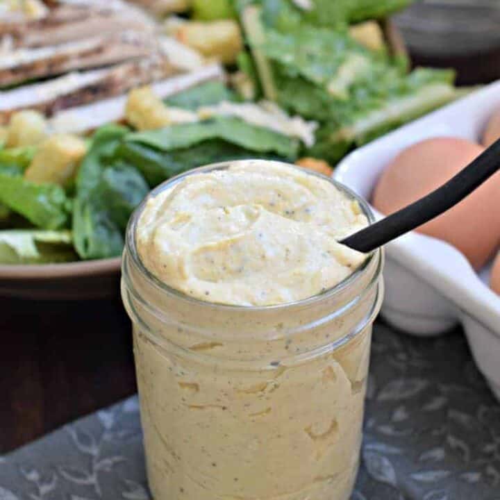 Homemade Caesar Dressing