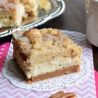 Snickerdoodle Cheesecake Bars