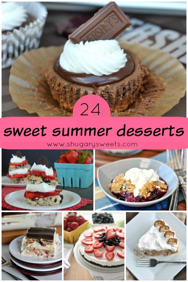 24 sweet summer desserts