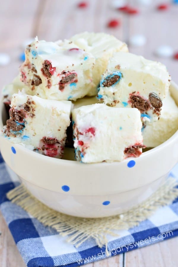 Sweet, easy M&M'S® FUDGE recipe. Use any color candy for your favorite holiday!