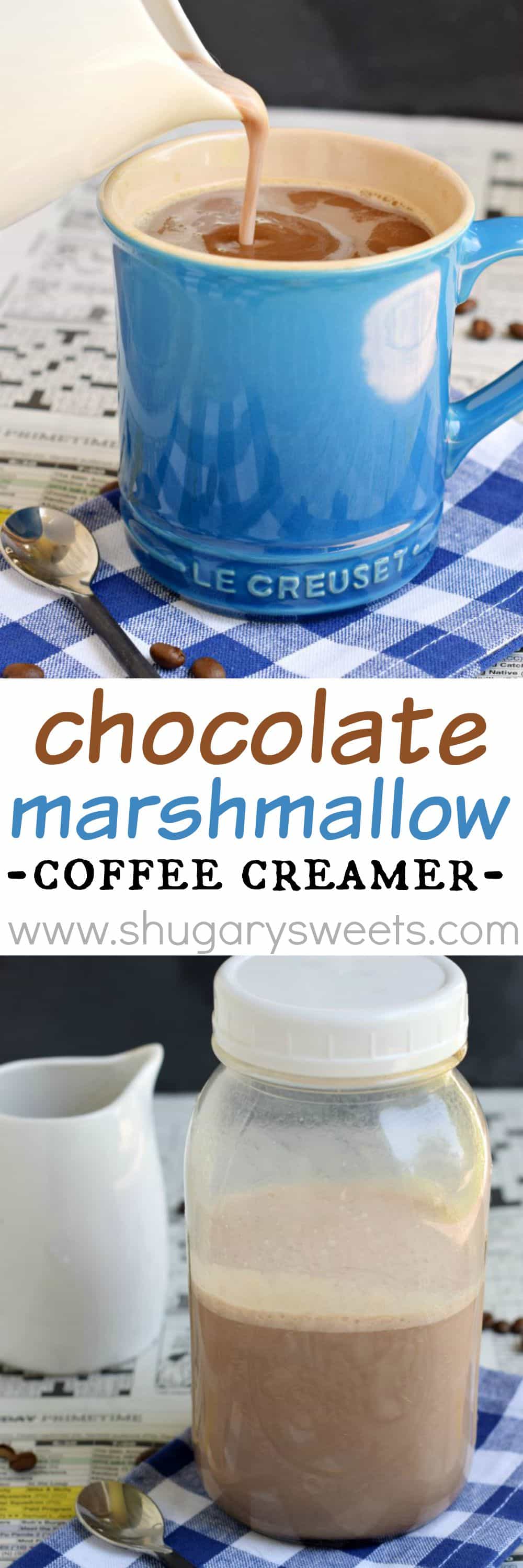 Chocolate Marshmallow Coffee Creamer Shugary Sweets
