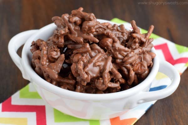 These delicious, sweet and salty Spider Cookies are a huge hit in my family! It's a good thing the recipe makes a bazillion.