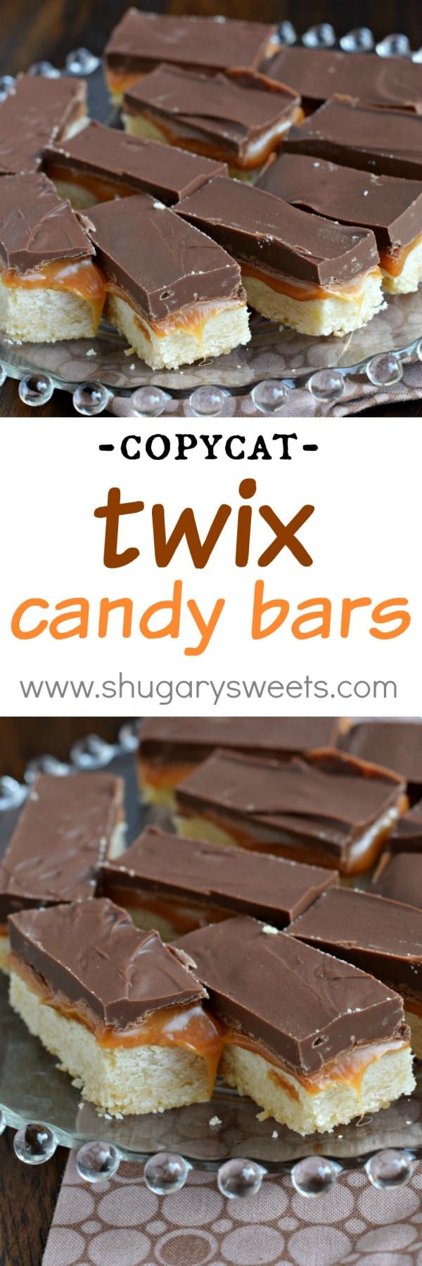 Homemade Twix Bars: these copycat candy bars are even better than the original. Make the recipe and try them for yourself today!