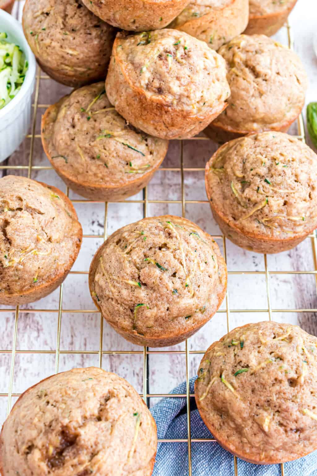Zucchini Muffins Recipe - Shugary Sweets