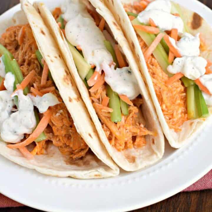 Buffalo Chicken Tacos