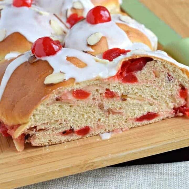 Cherry Almond Braid