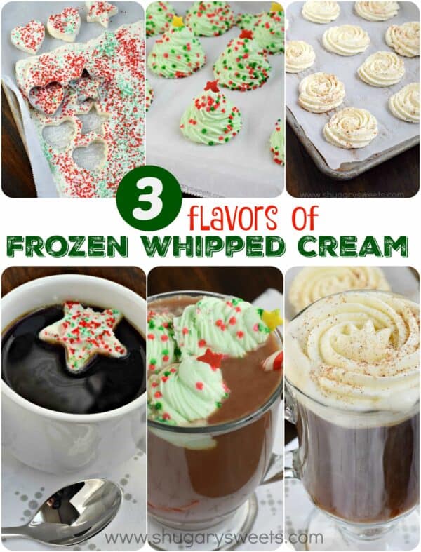 frozen whipped cream topping