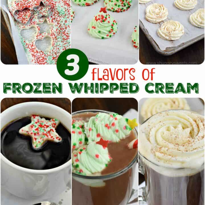 Frozen Whipped Cream Topping
