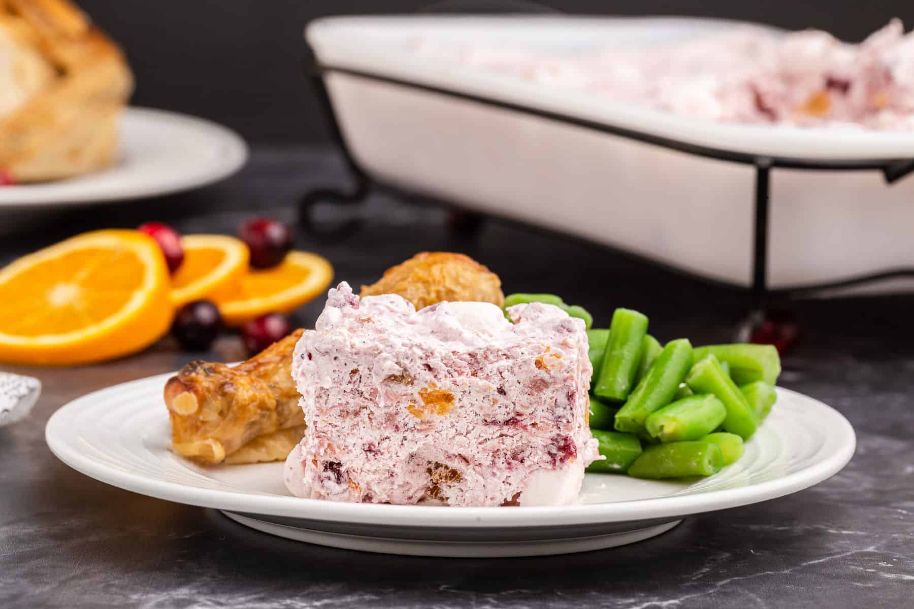 Frozen Cranberry Orange Salad Shugary Sweets