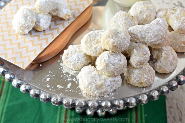 Whether you call these by Swedish Heirloom Cookies or by many of their other names (Snowballs, Mexican Wedding Cookies, Russian Tea Cakes), you just need to try this cookie recipe. The buttery almond flavor melts in your mouth!
