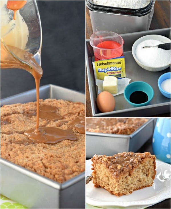 This sweet Cinnamon Maple Coffee Cake recipe is the perfect breakfast solution! With a slightly chewy texture like a cinnamon roll, it's the maple glaze and streusel topping that wins you over!