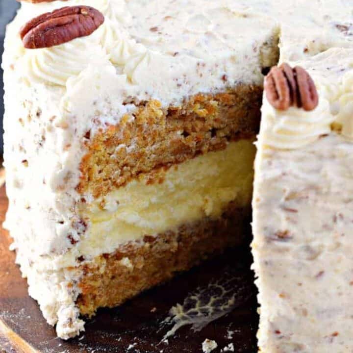 Carrot Cake Cheesecake Cake