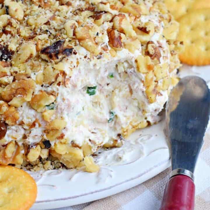 Pineapple Ham Cheese Ball