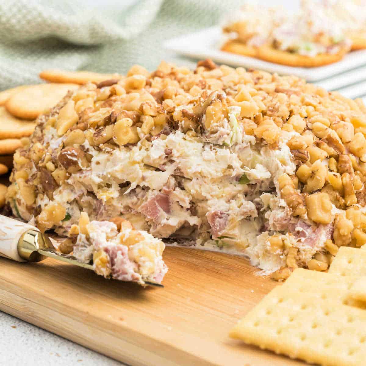 Pineapple Ham Cheese Ball Recipe
