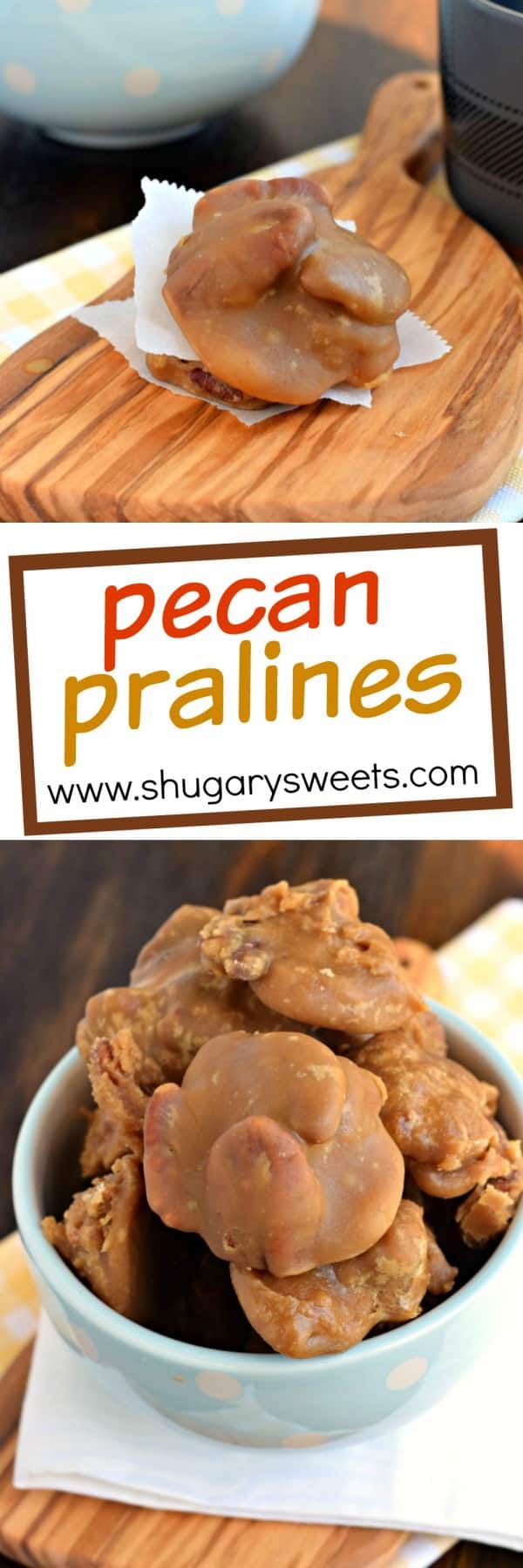 This buttery, brown sugar Southern candy is such a treat. Pecan Pralines are a classic that you have to try!