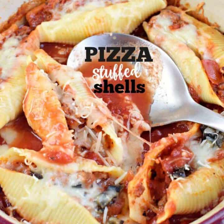 Pizza Stuffed Pasta Shells Recipe