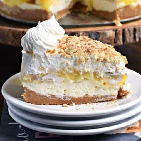 No Bake Banana Cream Cheesecake