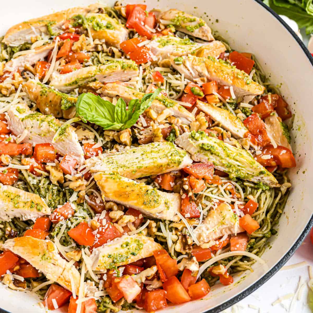 Chicken Pesto Pasta Recipe