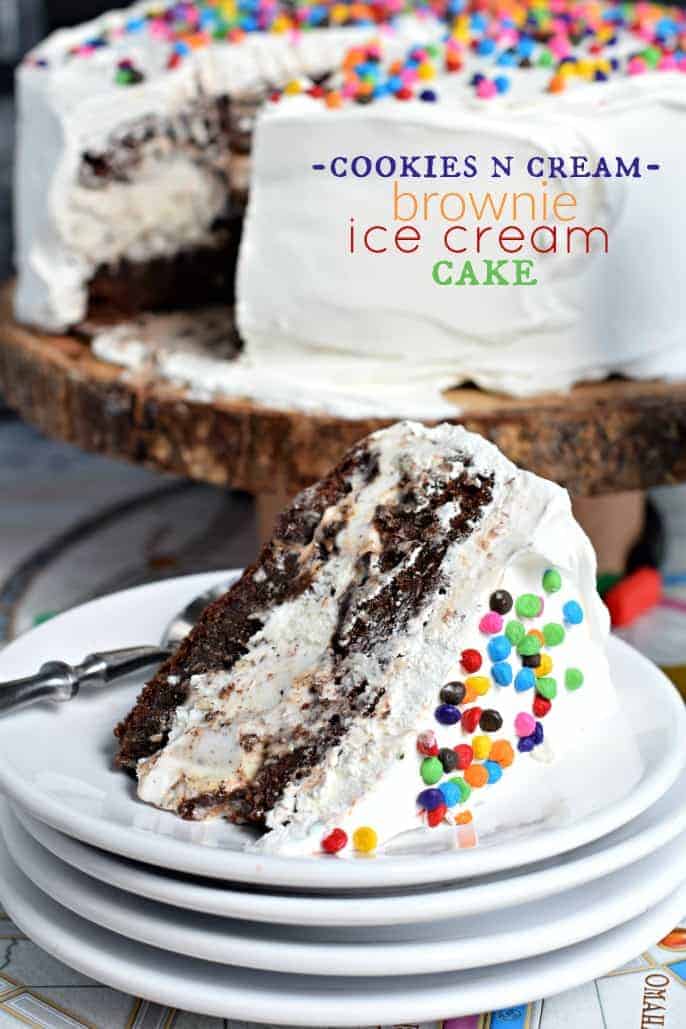 Oreo Ice Cream Cake Recipe - Shugary Sweets