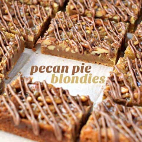 Pecan Pie Blondies